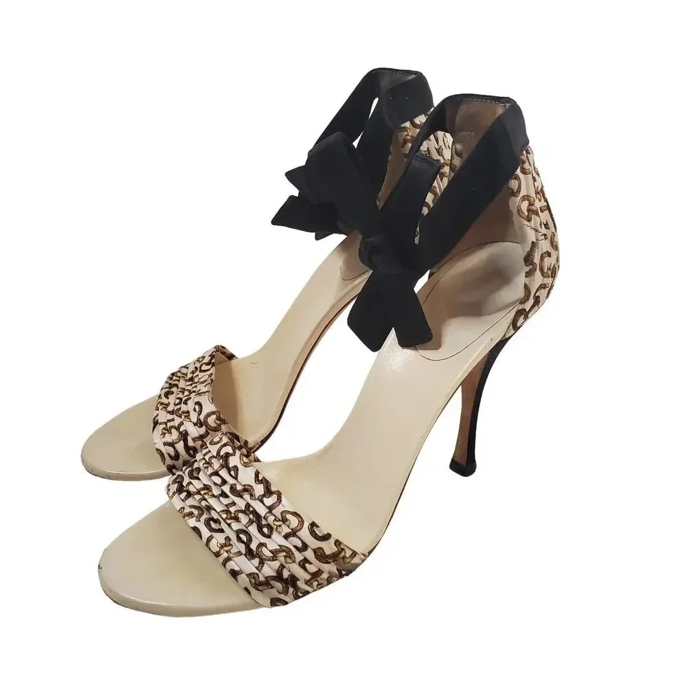 Gucci Cloth Sandal Size 6.5 - Picture 3 of 13